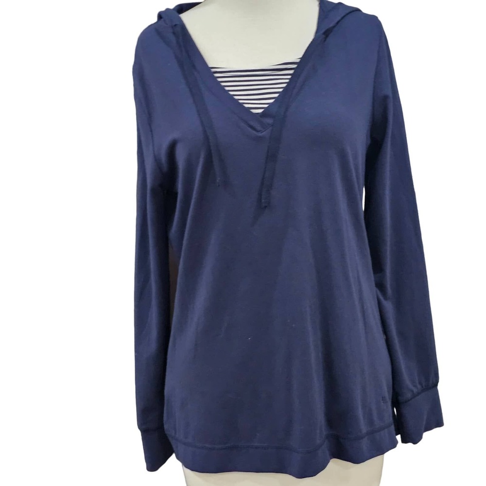 Danskin  Now Hoodie| Navy| Long Sleeve|‎ Size 8-10